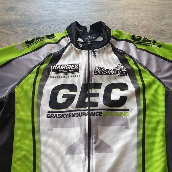 Canari Mens M Medium Cycling Jersey Shirt Road Bicycle Racing Tour Endurance - Picture 2 of 9